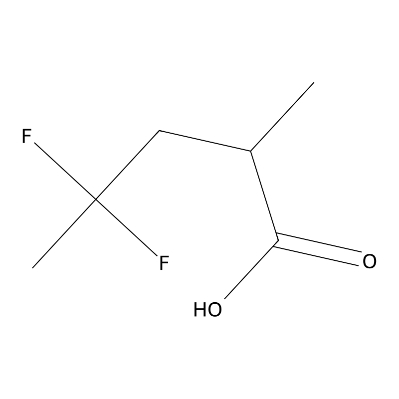 4,4-Difluoro-2-methylpentanoic acid