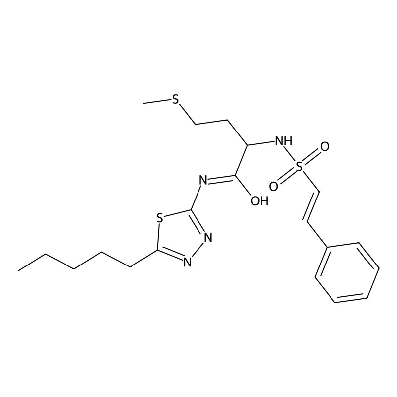 4-Methylsulfanyl-N-(5-pentyl-1,3,4-thiadiazol-2-yl...