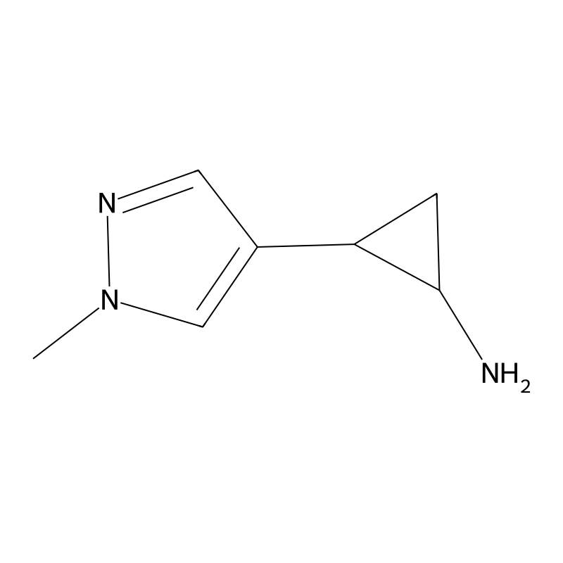 2-(1-methyl-1H-pyrazol-4-yl)cyclopropan-1-amine