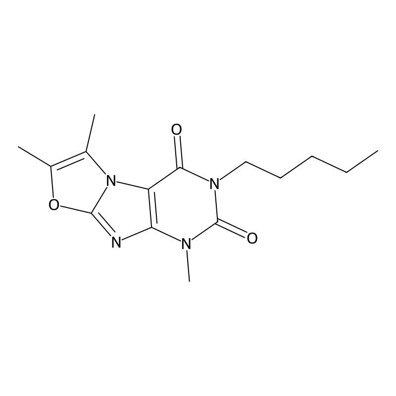 1,6,7-trimethyl-3-pentyloxazolo[2,3-f]purine-2,4(1...
