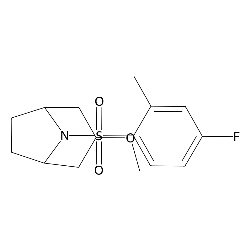 8-(4-fluoro-2-methylbenzenesulfonyl)-3-methoxy-8-a...