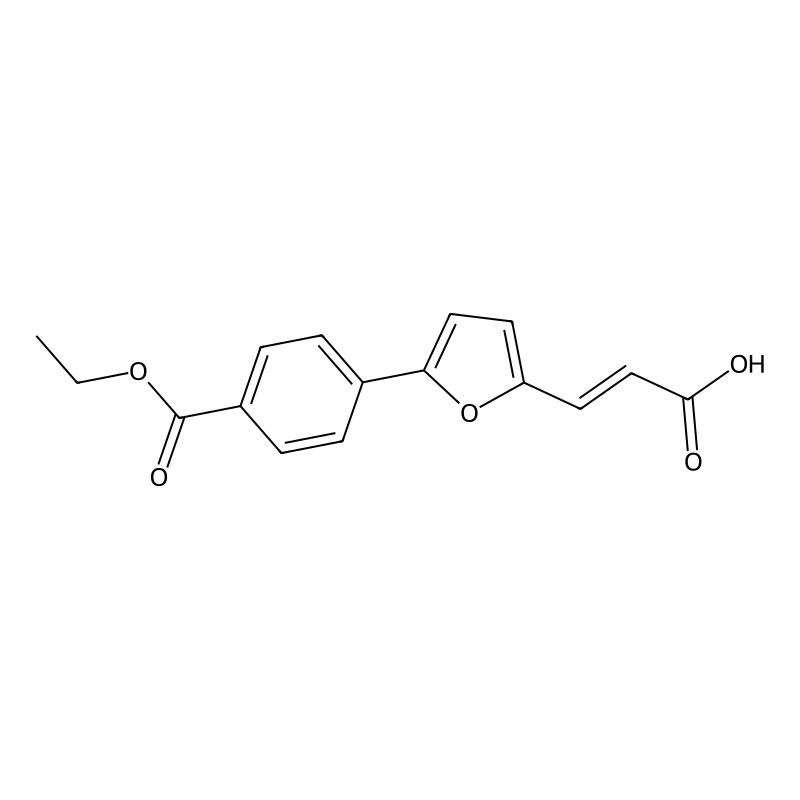 (2E)-3-{5-[4-(ethoxycarbonyl)phenyl]furan-2-yl}pro...