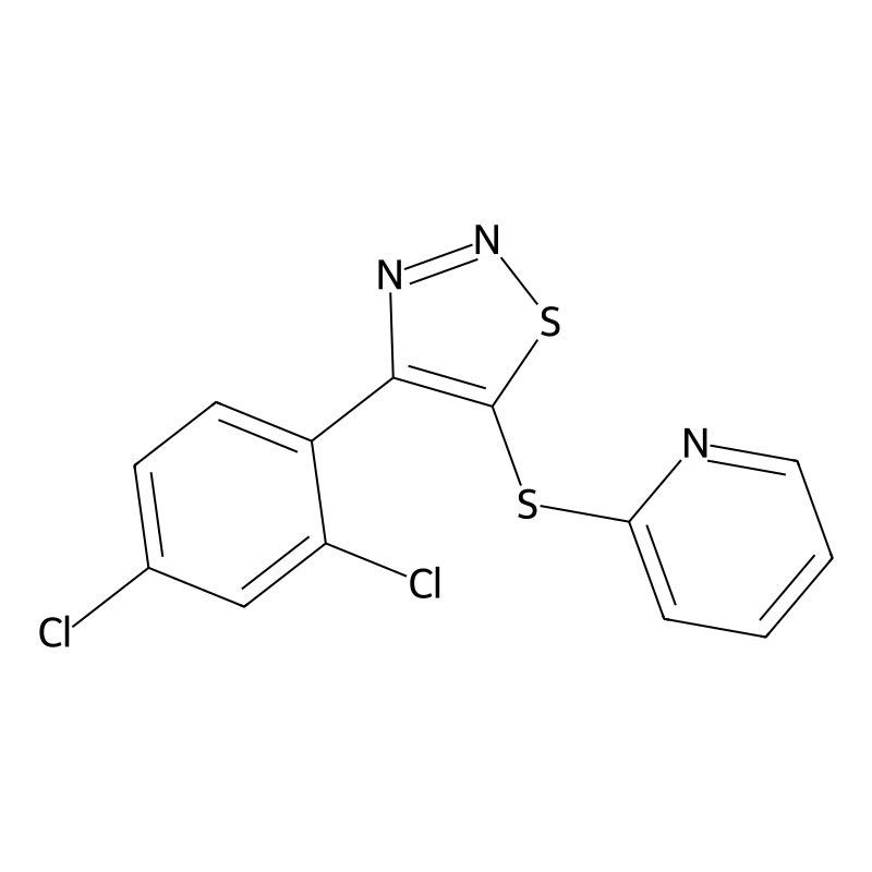 4-(2,4-Dichlorophenyl)-1,2,3-thiadiazol-5-yl 2-pyr...