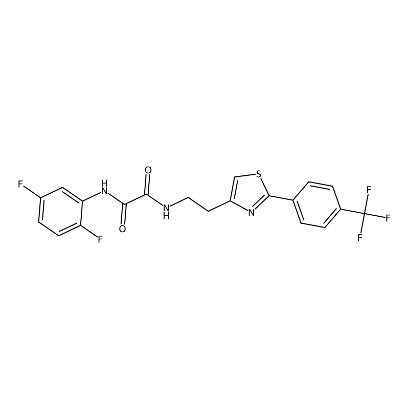 N1-(2,5-difluorophenyl)-N2-(2-(2-(4-(trifluorometh...