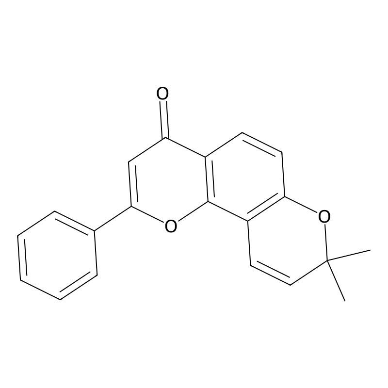 8,8-dimethyl-2-phenylpyrano[2,3-f]chromen-4-one