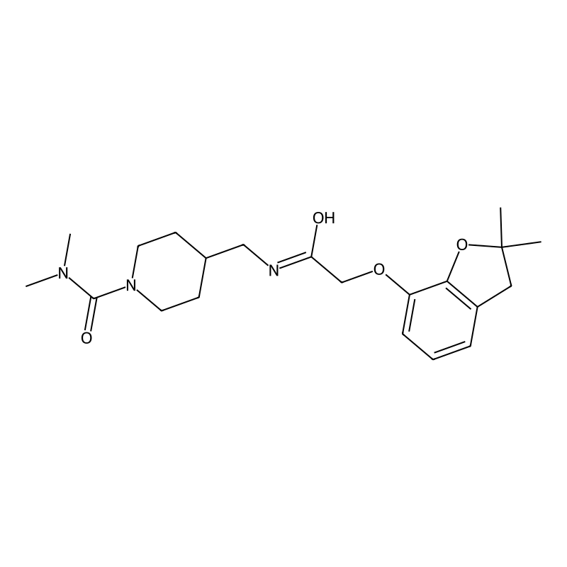 4-((2-((2,2-dimethyl-2,3-dihydrobenzofuran-7-yl)oxy)acetamido)methyl)-N ...