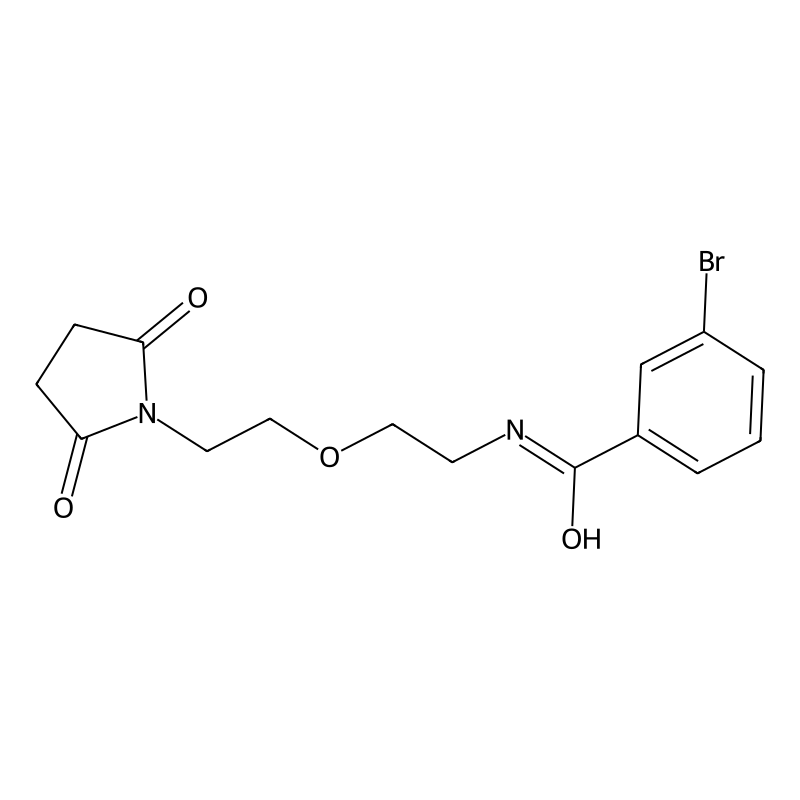 3-bromo-N-(2-(2-(2,5-dioxopyrrolidin-1-yl)ethoxy)e...