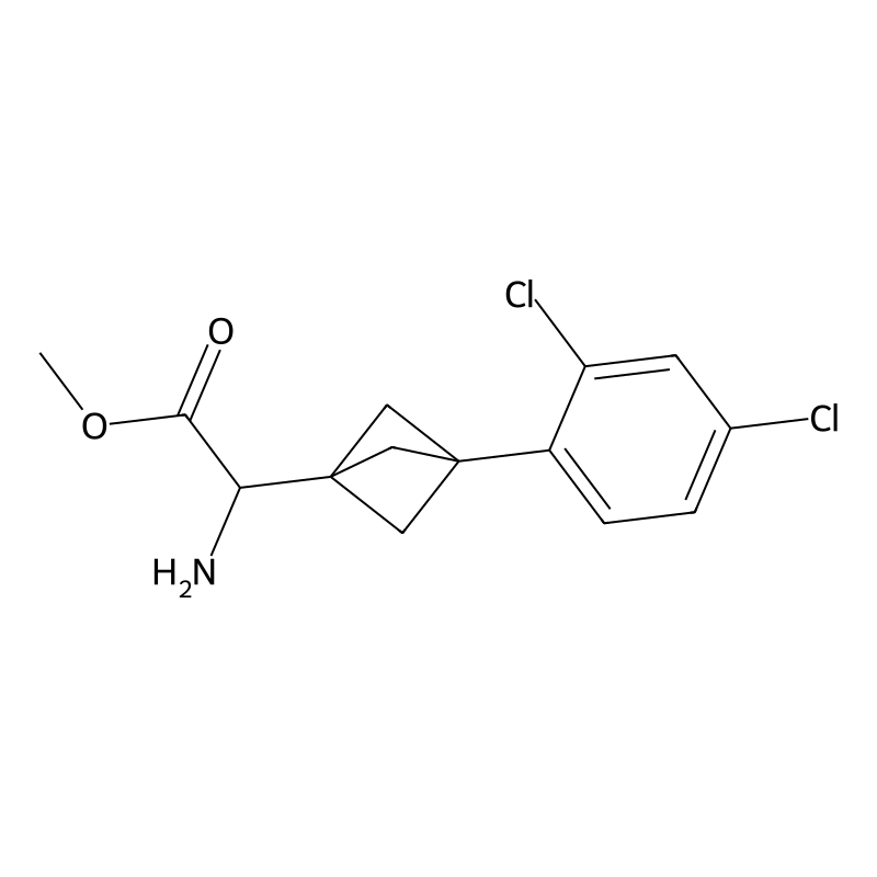 Methyl 2-amino-2-[3-(2,4-dichlorophenyl)-1-bicyclo...