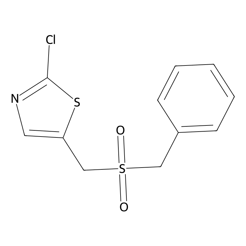 Benzyl (2-chloro-1,3-thiazol-5-yl)methyl sulfone