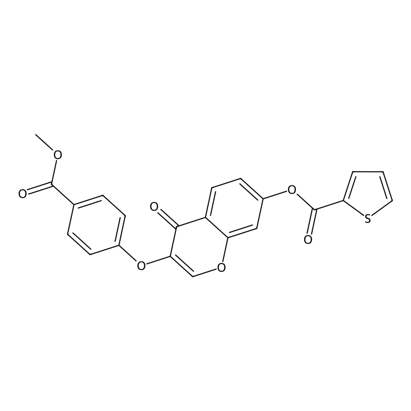 3-(4-(methoxycarbonyl)phenoxy)-4-oxo-4H-chromen-7-...