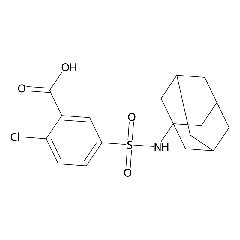 5-[(ADAMANTAN-1-YL)SULFAMOYL]-2-CHLOROBENZOIC ACID