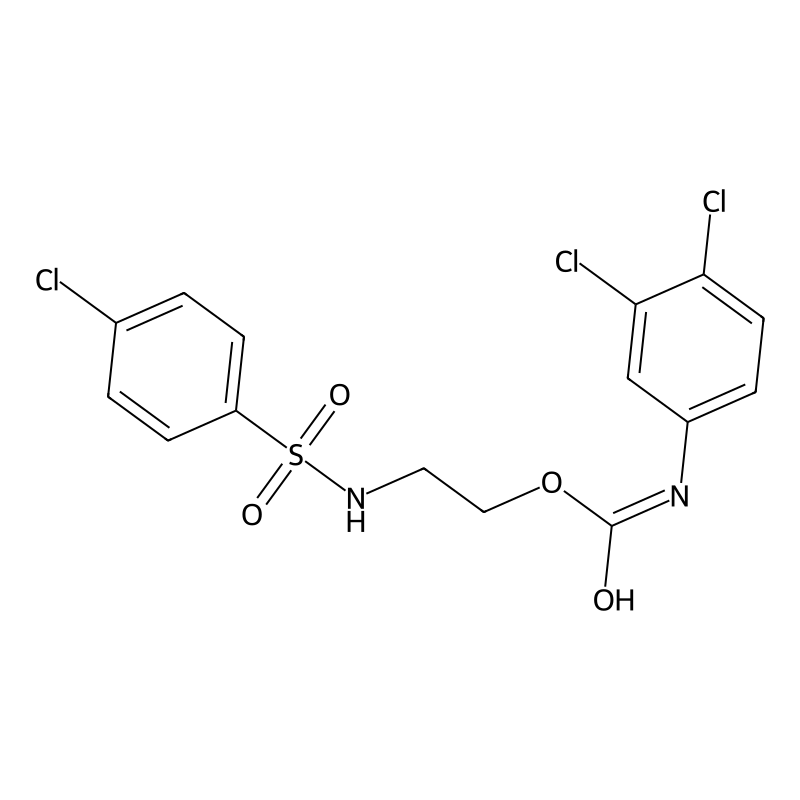 2-[(4-chlorophenyl)sulfonylamino]ethyl N-(3,4-dich...