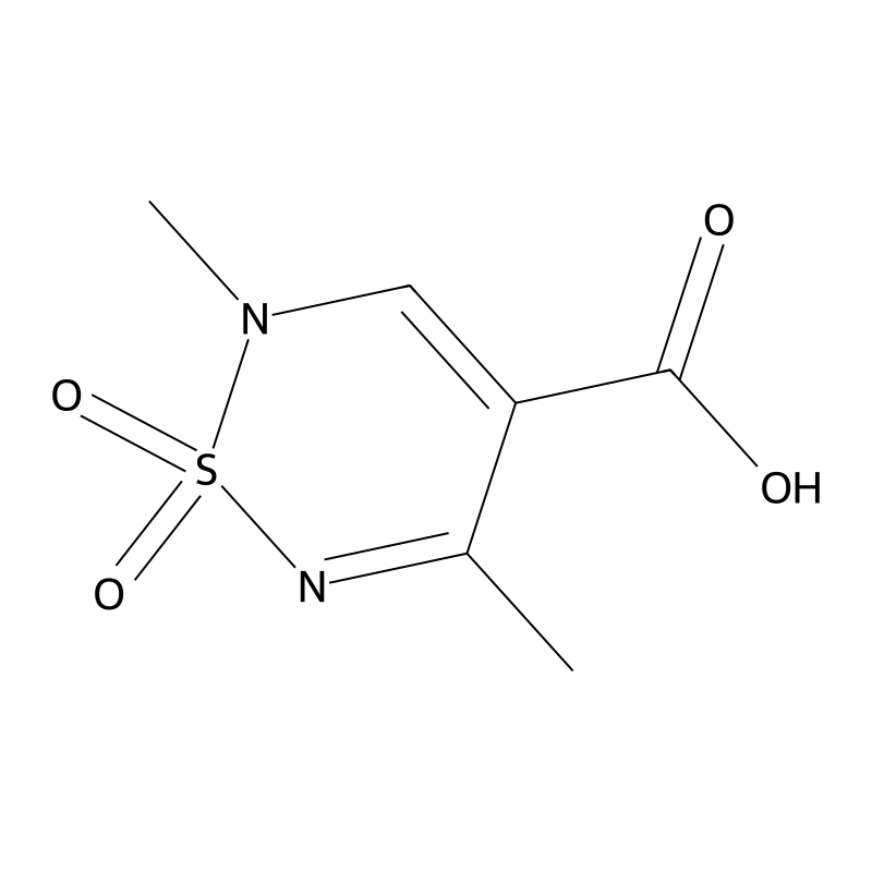 2,5-dimethyl-1,1-dioxo-1,2,6-thiadiazine-4-carboxy...