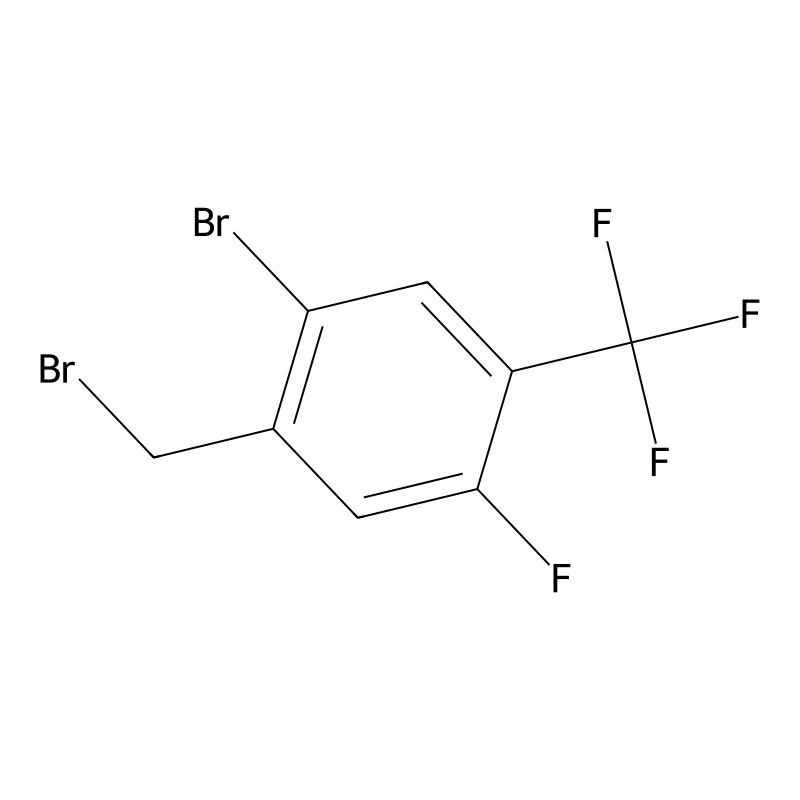 2-Bromo-5-fluoro-4-(trifluoromethyl)benzyl bromide