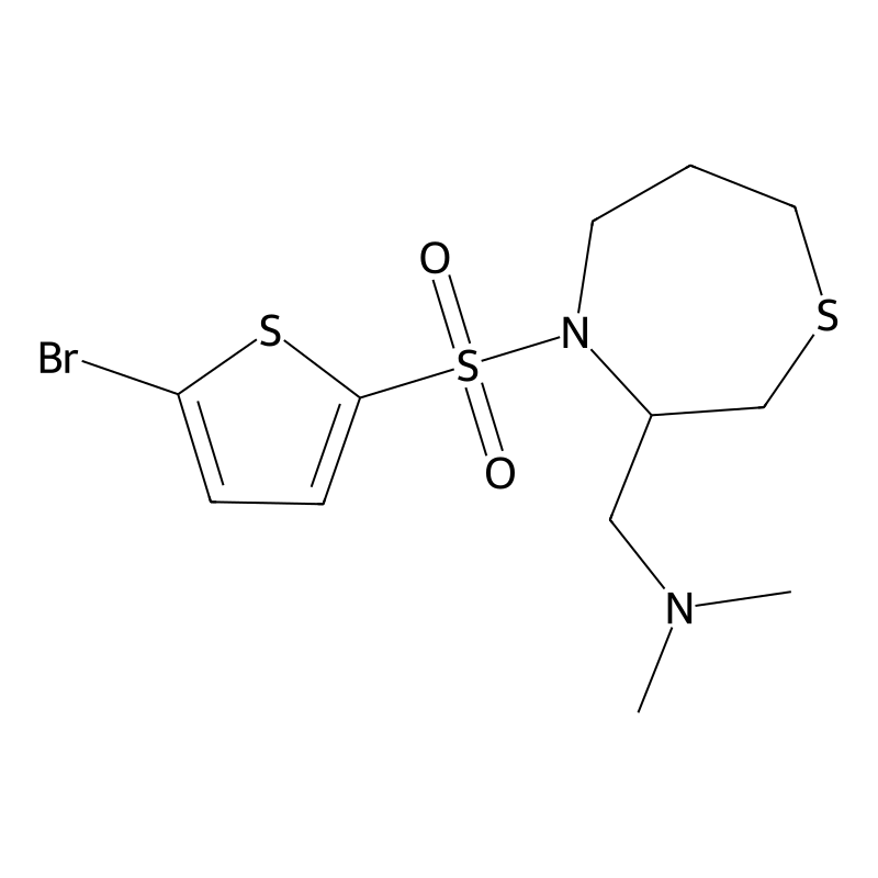 ({4-[(5-bromothiophen-2-yl)sulfonyl]-1,4-thiazepan...