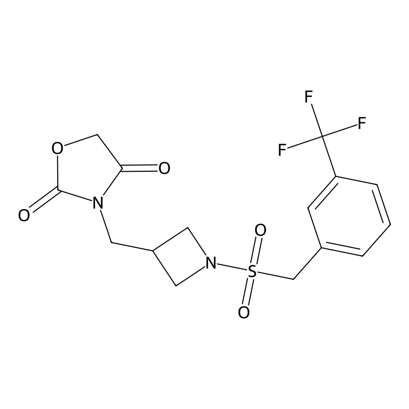 3-[(1-{[3-(trifluoromethyl)phenyl]methanesulfonyl}...