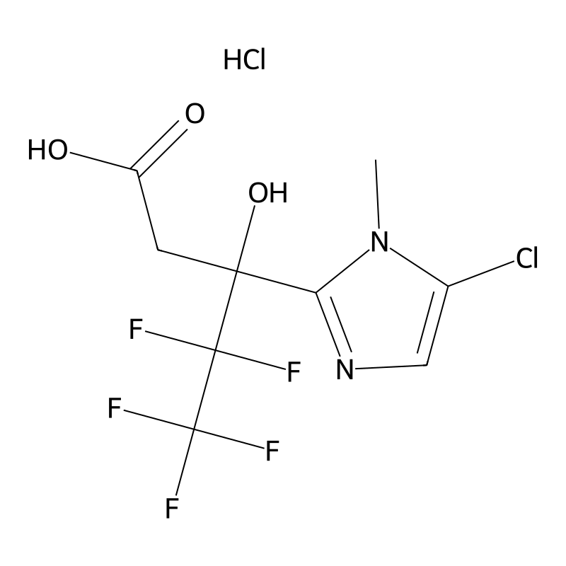 3-(5-chloro-1-methyl-1H-imidazol-2-yl)-4,4,5,5,5-p...