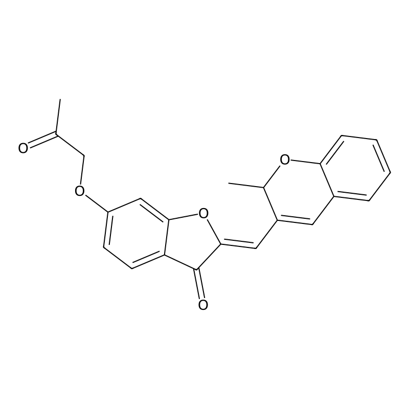 (Z)-2-((2-methyl-2H-chromen-3-yl)methylene)-6-(2-o...