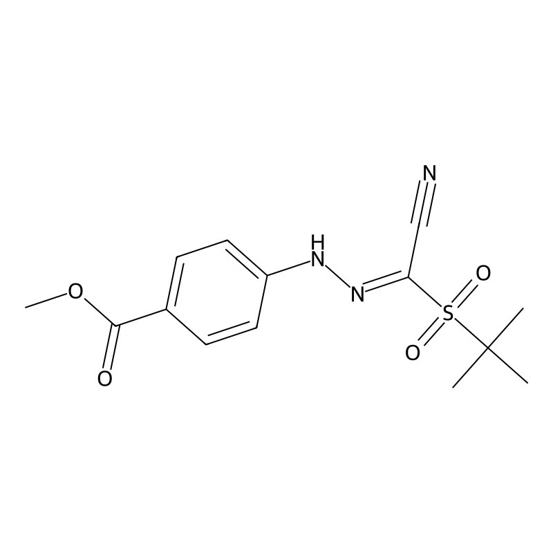 methyl 4-{[(E)-[cyano(2-methylpropane-2-sulfonyl)m...