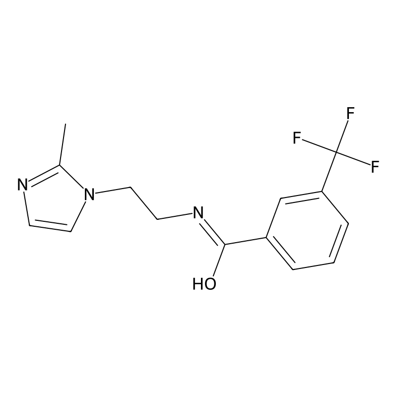 N-(2-(2-methyl-1H-imidazol-1-yl)ethyl)-3-(trifluor...