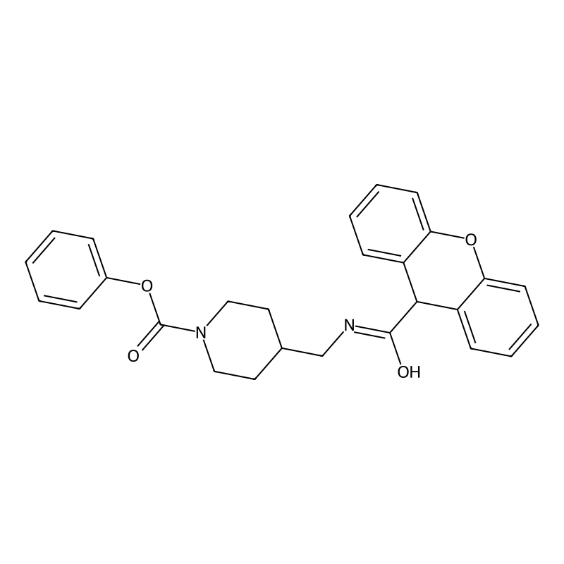 phenyl 4-((9H-xanthene-9-carboxamido)methyl)piperi...