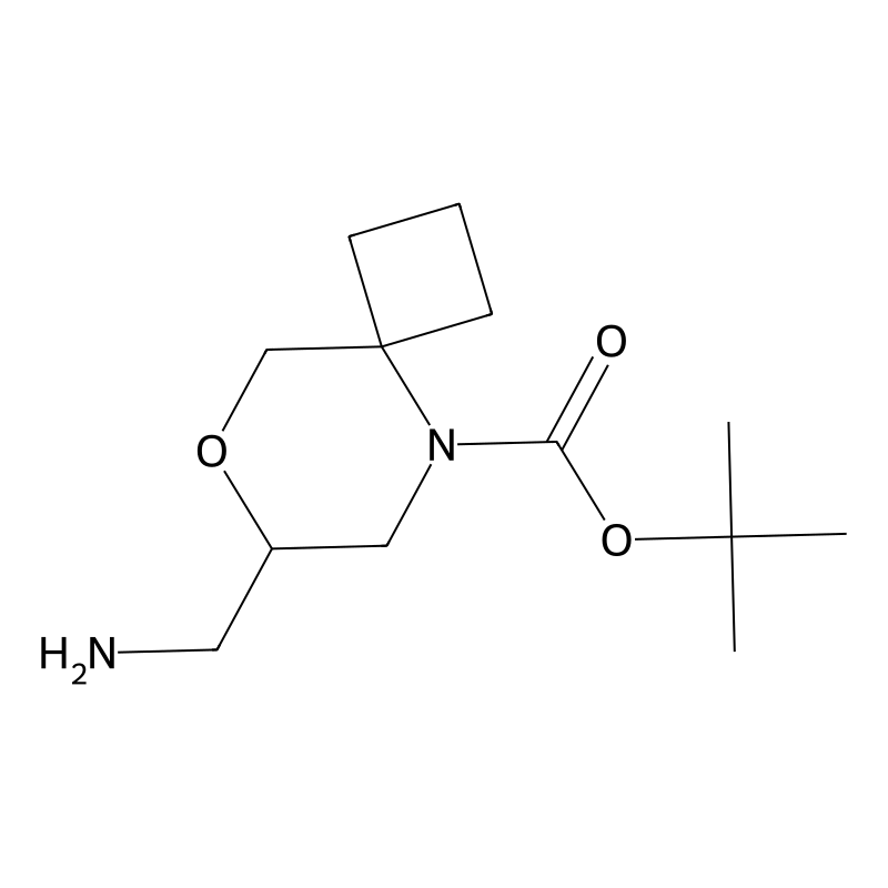 Tert-butyl 7-(aminomethyl)-8-oxa-5-azaspiro[3.5]no...