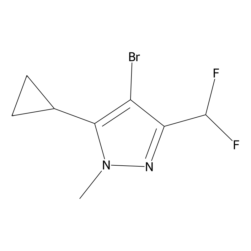 4-Bromo-5-cyclopropyl-3-(difluoromethyl)-1-methylp...