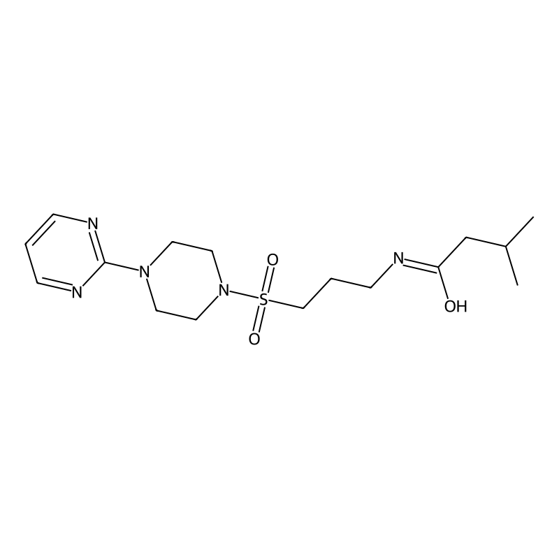 3-methyl-N-(3-((4-(pyrimidin-2-yl)piperazin-1-yl)s...