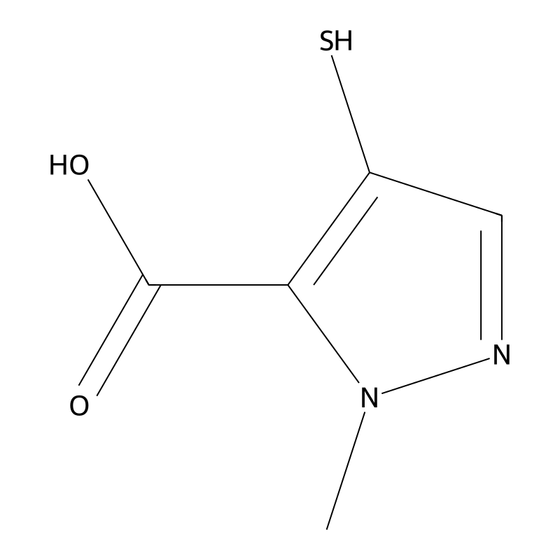 2-Methyl-4-sulfanylpyrazole-3-carboxylic acid
