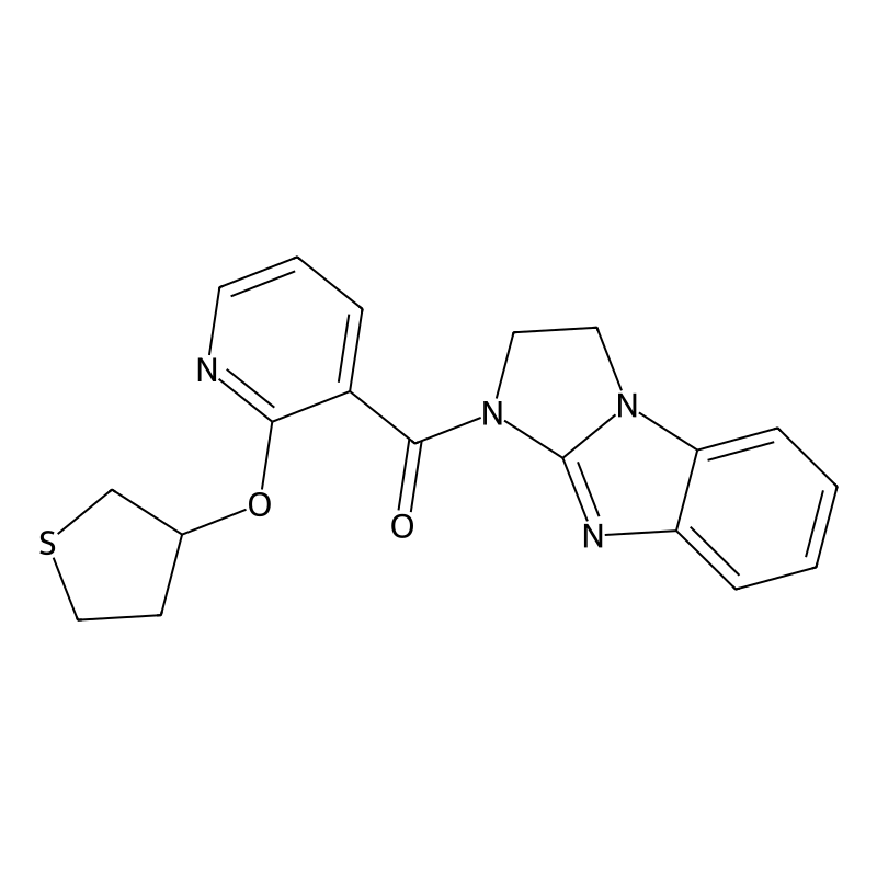 Buy Dihydro H Benzo D Imidazo A Imidazol Yl Tetrahydrothiophen Yl Oxy Pyridin