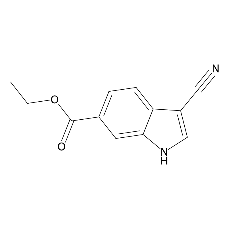 ethyl 3-cyano-1H-indole-6-carboxylate