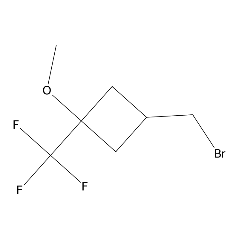 3-(Bromomethyl)-1-methoxy-1-(trifluoromethyl)cyclo...