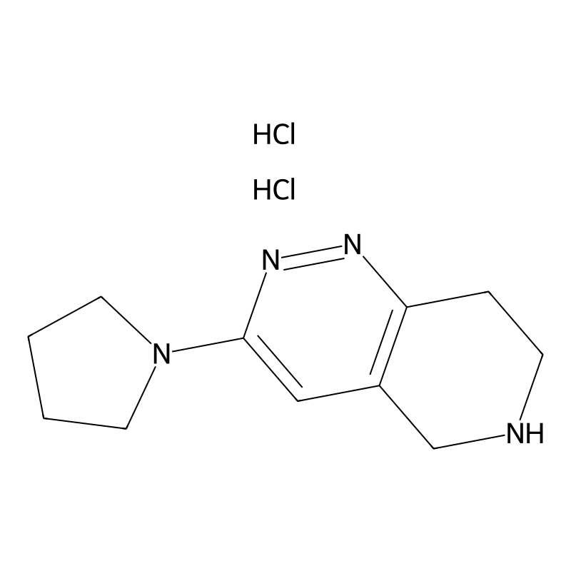 1-{5H,6H,7H,8H-pyrido[4,3-c]pyridazin-3-yl}pyrroli...