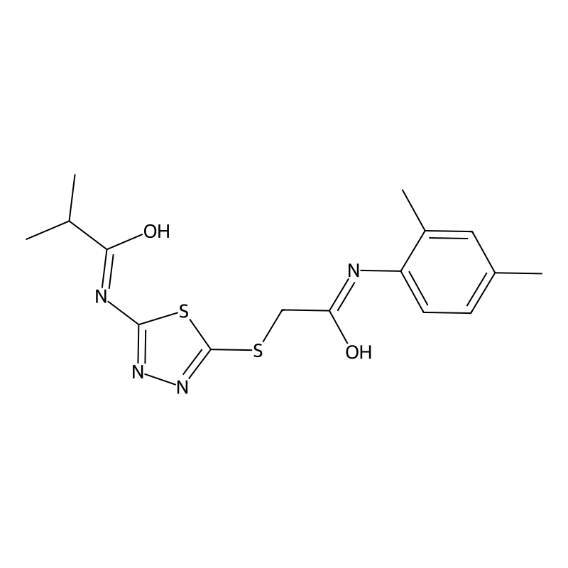 N-(5-((2-((2,4-dimethylphenyl)amino)-2-oxoethyl)th...