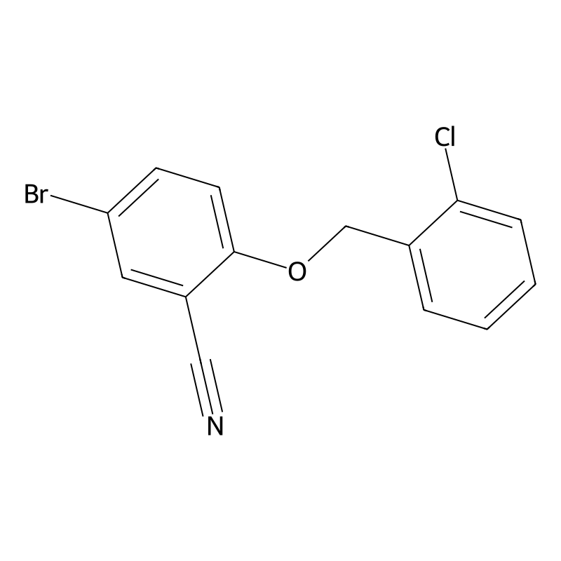 5-Bromo-2-((2-chlorobenzyl)oxy)benzonitrile