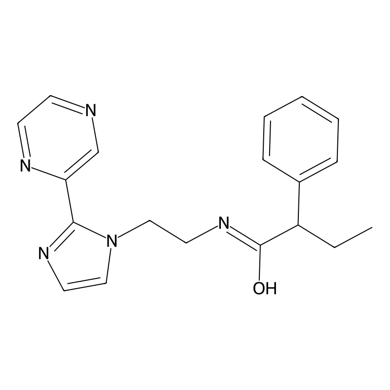 2-phenyl-N-(2-(2-(pyrazin-2-yl)-1H-imidazol-1-yl)e...