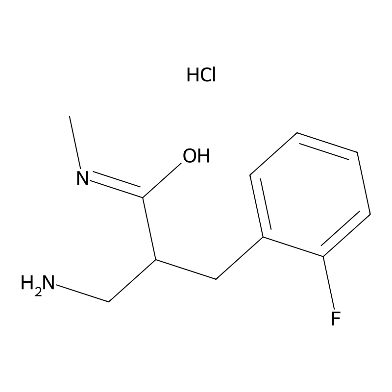 3-amino-2-[(2-fluorophenyl)methyl]-N-methylpropana...