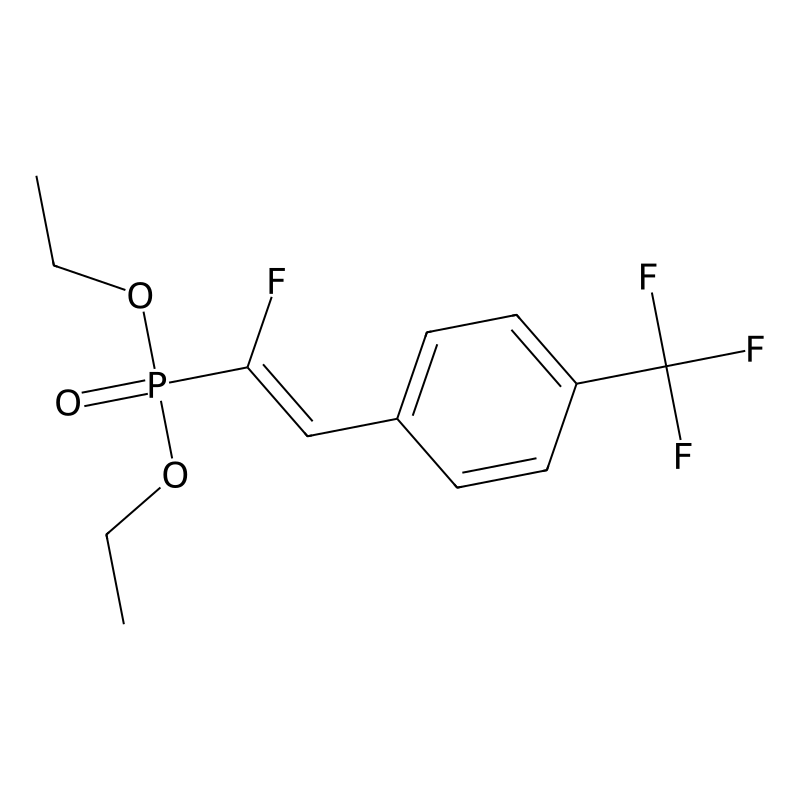 diethyl (Z)-(1-fluoro-2-(4-(trifluoromethyl)phenyl...