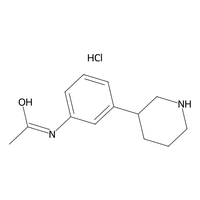 N-(3-(piperidin-3-yl)phenyl)acetamide hydrochlorid...