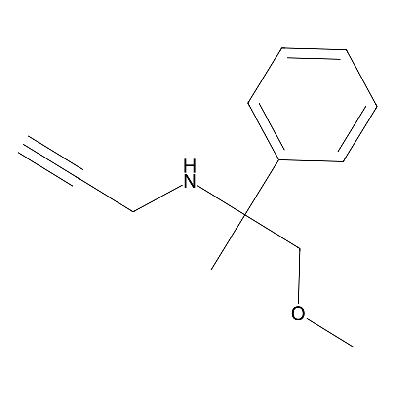 (1-Methoxy-2-phenylpropan-2-yl)(prop-2-yn-1-yl)ami...