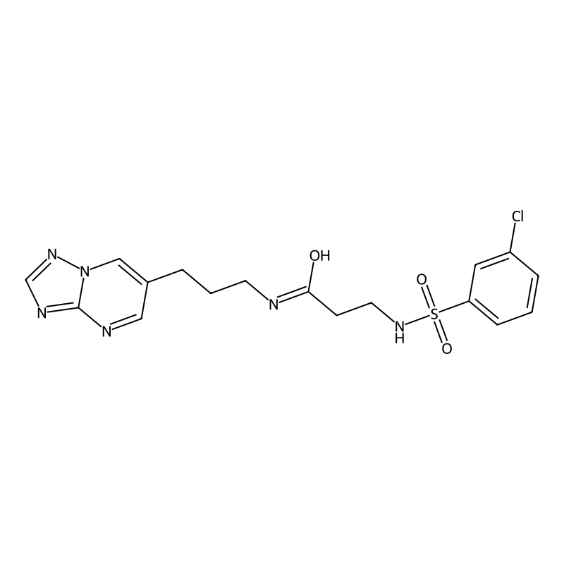 N-(3-([1,2,4]triazolo[1,5-a]pyrimidin-6-yl)propyl)...