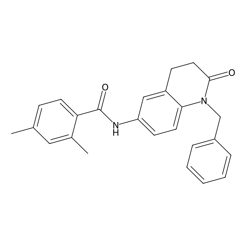 N-(1-benzyl-2-oxo-1,2,3,4-tetrahydroquinolin-6-yl)...