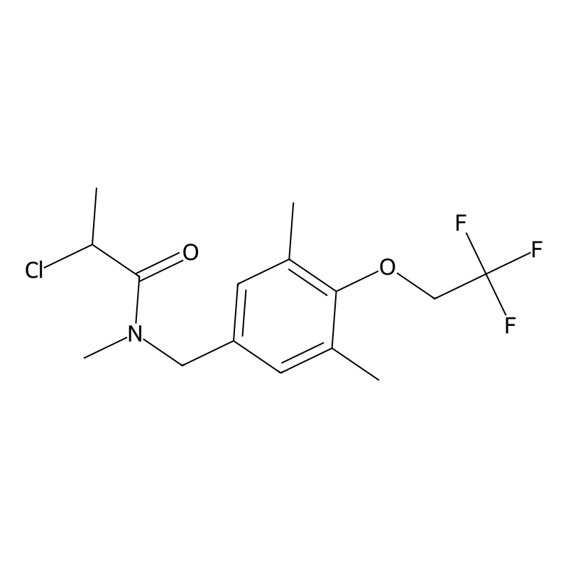 2-Chloro-N-[[3,5-dimethyl-4-(2,2,2-trifluoroethoxy...