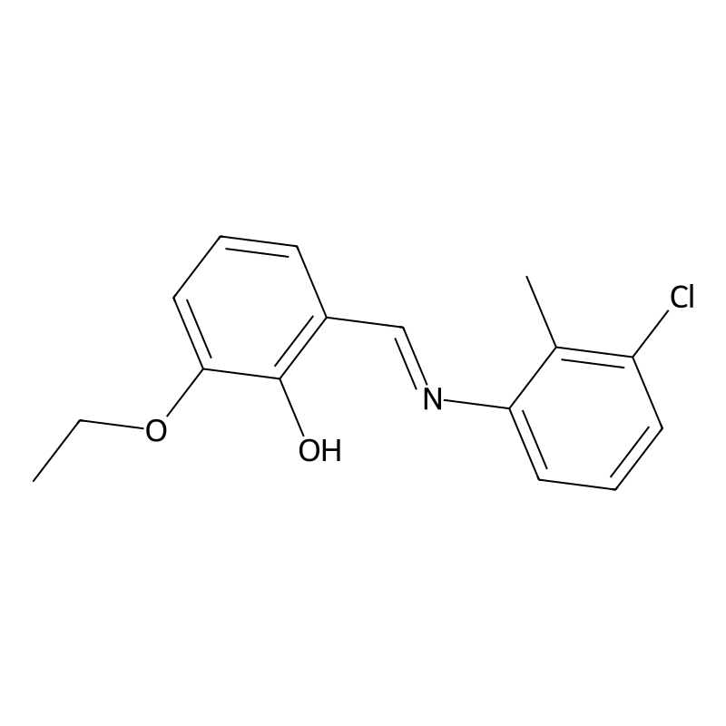 2-{(E)-[(3-chloro-2-methylphenyl)imino]methyl}-6-e...