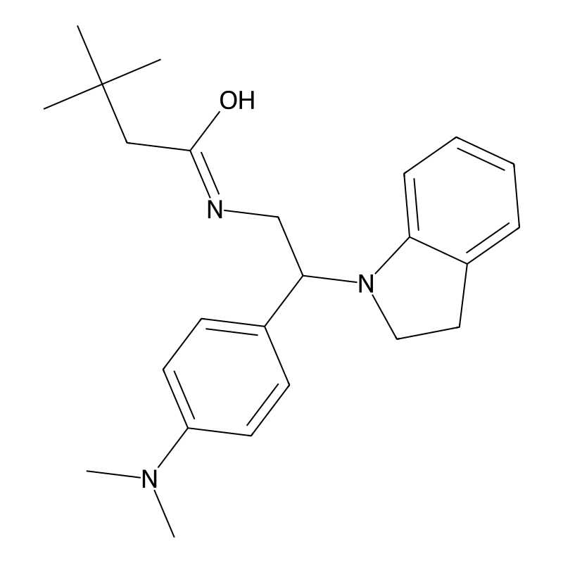 N-[2-(2,3-dihydro-1H-indol-1-yl)-2-[4-(dimethylami...