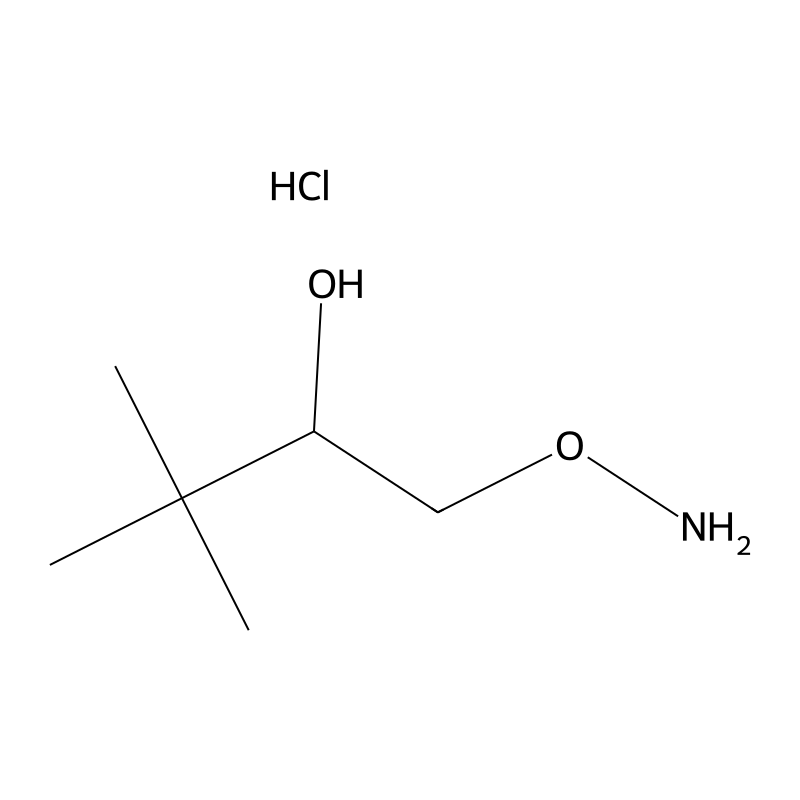 1-Aminooxy-3,3-dimethylbutan-2-ol;hydrochloride