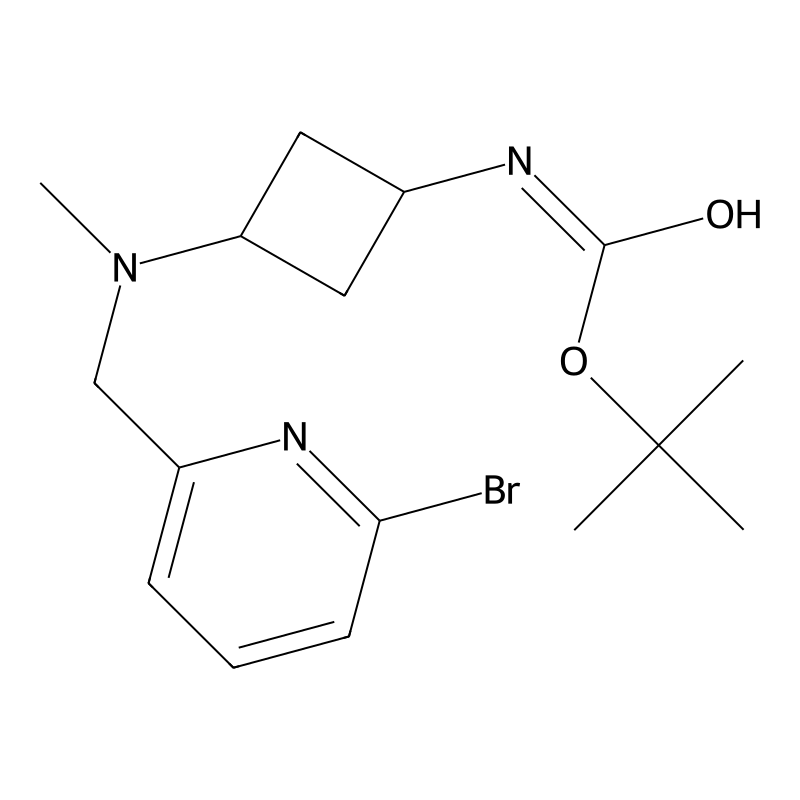 Tert-butyl N-[3-[(6-bromopyridin-2-yl)methyl-methy...