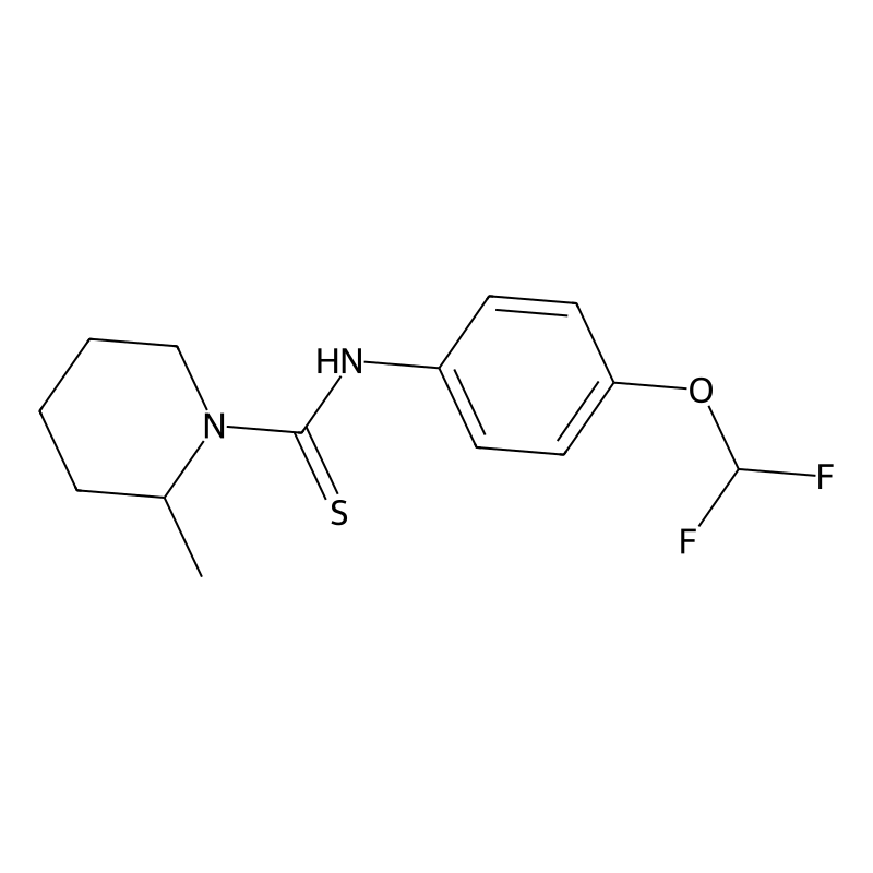 N-[4-(difluoromethoxy)phenyl]-2-methylpiperidine-1...