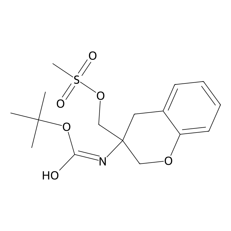 tert-butyl N-{3-[(methanesulfonyloxy)methyl]-3,4-d...