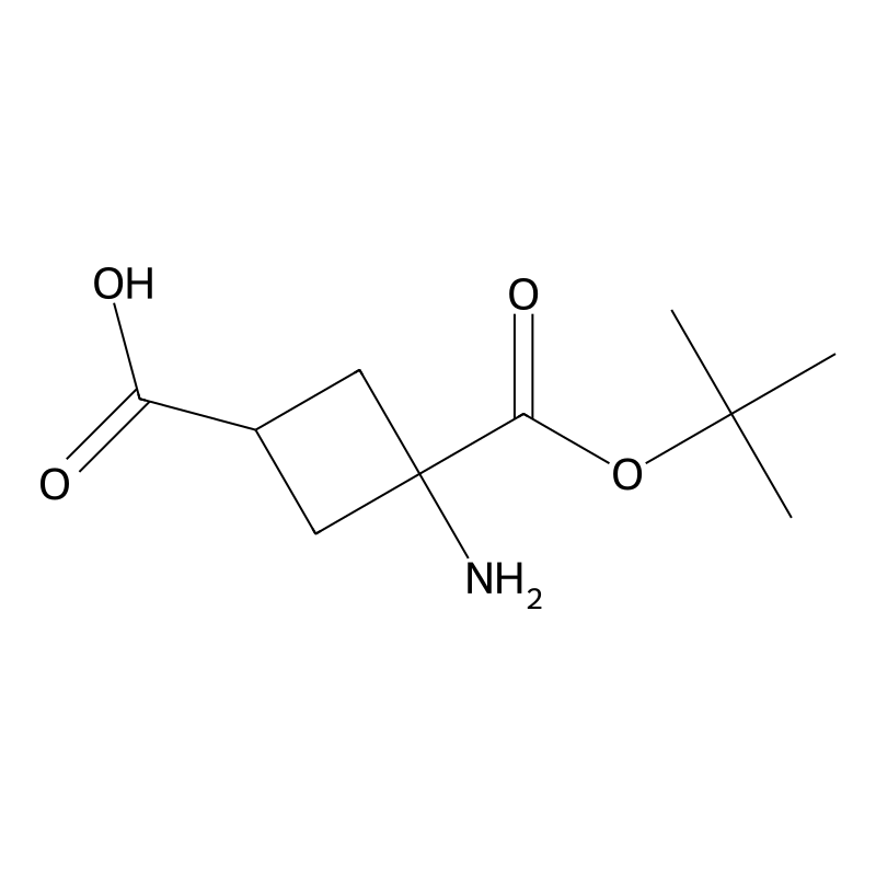 3-Amino-3-[(2-methylpropan-2-yl)oxycarbonyl]cyclob...